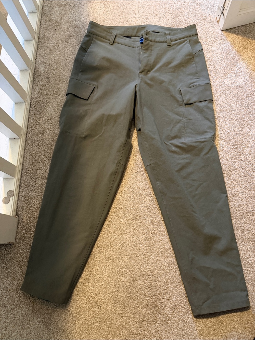 lululemon athletica Men's Olive Cargo Pants